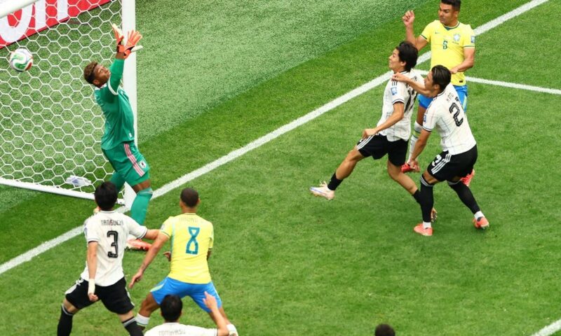 فوز دراماتيكي يؤهل البرازيل ويطيح باليابان من كأس العالم 