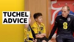 Tuchel tackles questions from team of under-11s