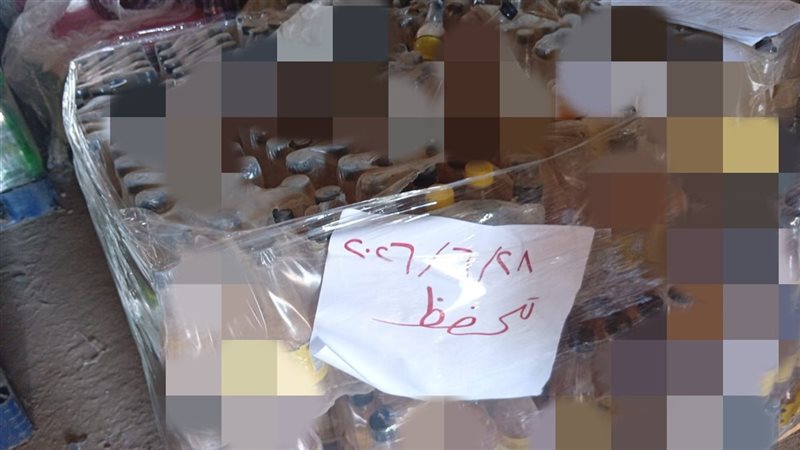 ضبط 2256 قطعة بسكويت منتهي الصلاحية والتحفظ على 1655 زجاجة مشروبات الطاقة المقلدة بالإسماعيلية