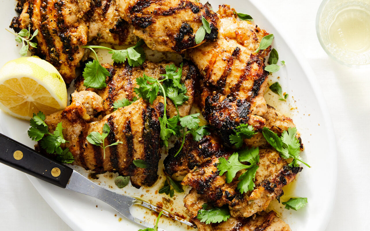 Grilled Za’atar Chicken, Lemon Sorbet and More Alfresco Daydreams