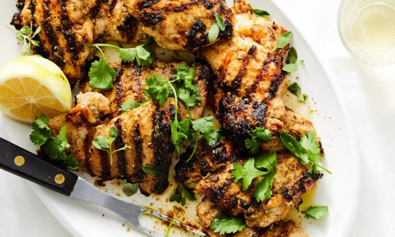 Grilled Za’atar Chicken, Lemon Sorbet and More Alfresco Daydreams