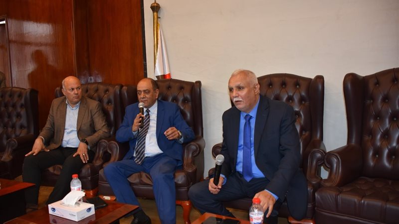رئيس غرفة الجيزة التجارية يبحث آليات تحويل الدعم العيني إلى نقدي