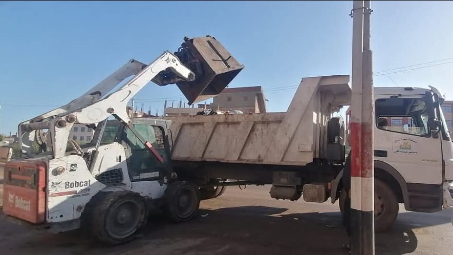 رئيس كفر الزيات:رفع نحو 340 طن قمامة ومخلفات وتراكمات أتربة من الشوارع