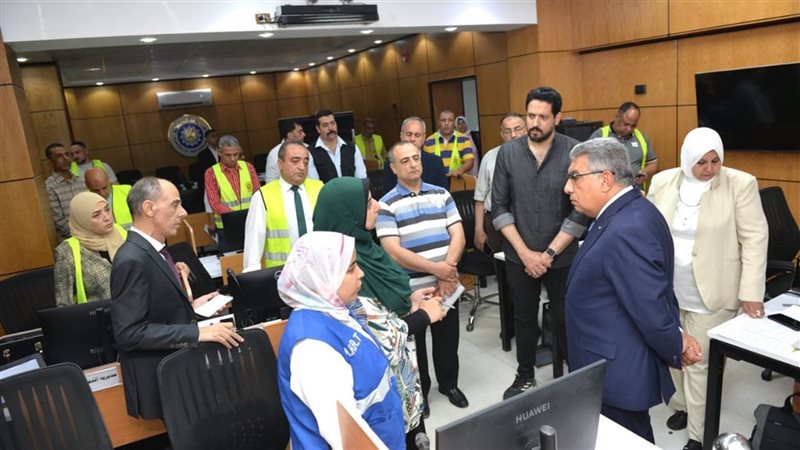 محافظ الدقهلية ترأس اجتماعا لتنفيذ سيناريو افتراضي لإدارة الأزمات والطوارئ