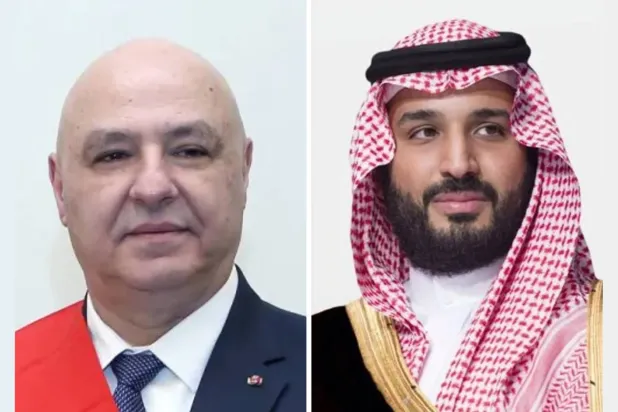 ولي العهد السعودي والرئيس اللبناني يبحثان التطورات