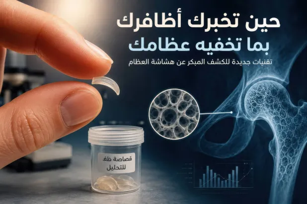 الذكاء الاصطناعي: حين تخبرك أظافرك بما تخفيه عظامك