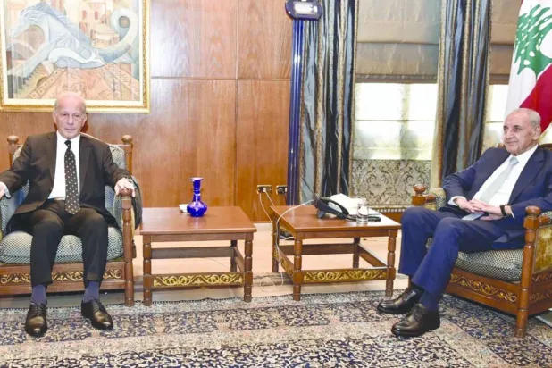 لقاء بري بالسفير الأميركي: تثبيت تحييد الضاحية مقابل شمال إسرائيل