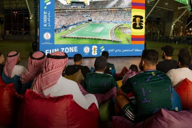 «الفتح» يطلق منطقة مشجعين لمتابعة مباريات «المونديال» في ميدان الأولى