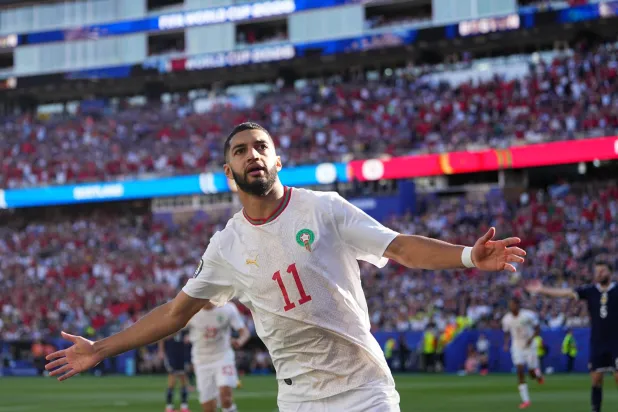 الصيباري يعادل رقم صلاح «المونديالي»