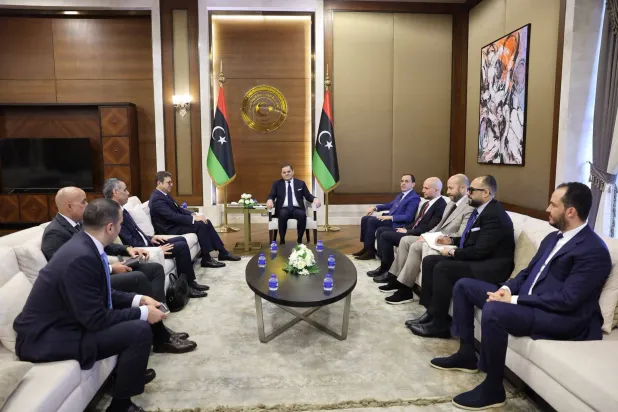 الدبيبة يبحث مستجدات الأزمة الليبية مع رئيس المخابرات المصرية