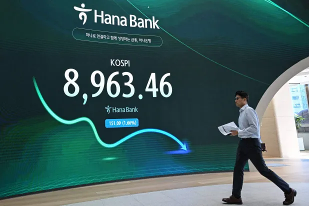 وسط موجة بيع… هبوط حاد في بورصة كوريا الجنوبية بأكثر من 6 %
