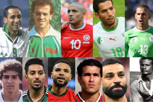 «جنرالات المونديال»… خمسة فرسان يتربعون على عرش التهديف العربي في كأس العالم