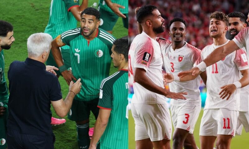محرز أساسياً في قائمة الجزائر.. والأردن يبدأ بتغييرين