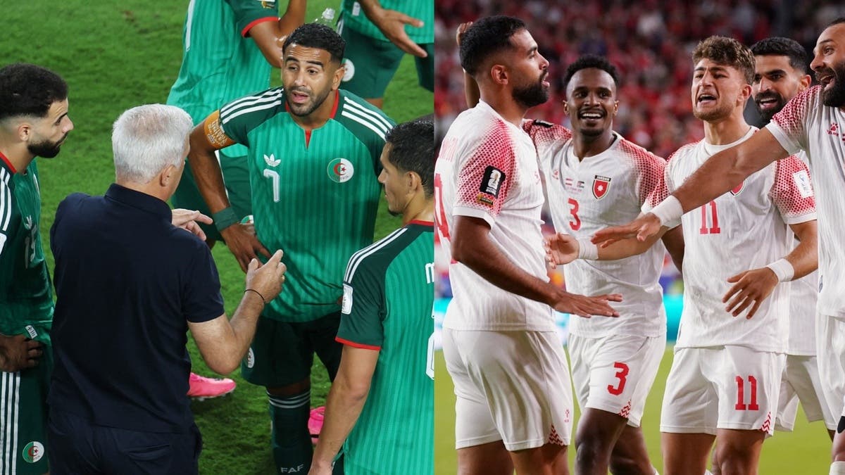 محرز أساسياً في قائمة الجزائر.. والأردن يبدأ بتغييرين