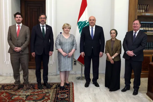 تأكيد لبناني على التمسك بتثبيت وقف النار والانسحاب الإسرائيلي