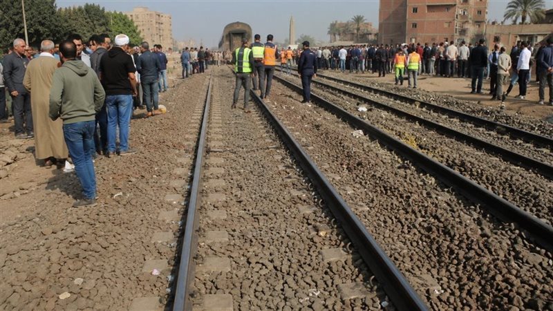 مصرع سيدة أسفل عجلات القطار في ملوي بالمنيا