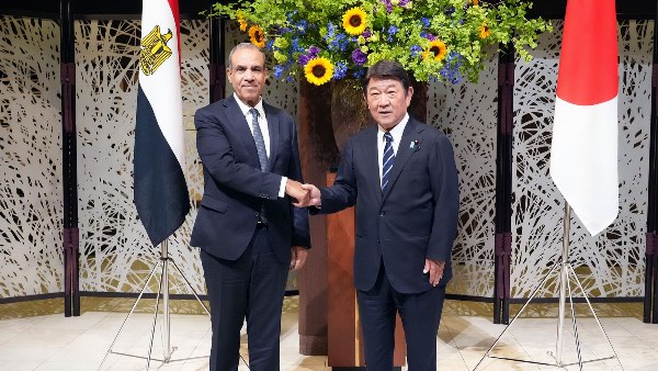 الجولة الثالثة من الحوار الإستراتيجي بين وزيري خارجية مصر واليابان حول القضايا الإقليمية