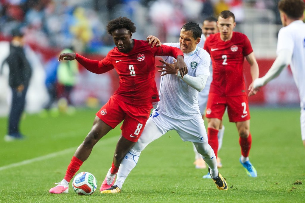 Canada wins 2-0 over Uzbekistan in soggy Edmonton friendly