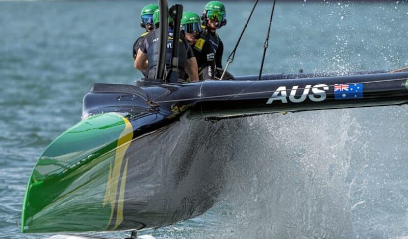 Sailing-Australia claims third straight SailGP victory after tense New York final
