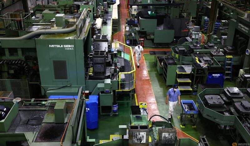 Japan’s factory growth slows as cost pressures surge, PMI shows