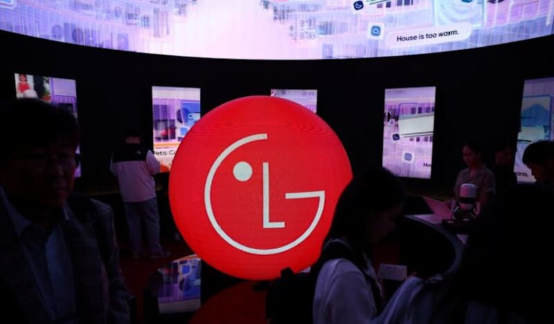 LG shares rally on hopes for AI, robot cooperation with Nvidia, media says