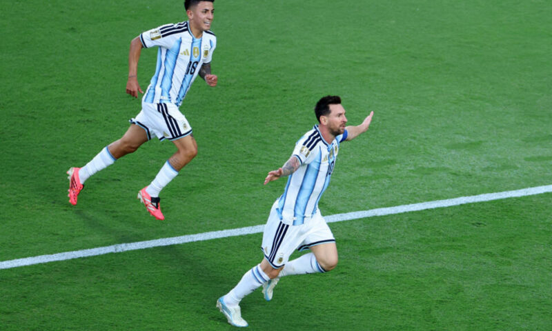 ليونيل ميسي أول لاعب في التاريخ يخوض مباريات في ست نهائيات بكأس العالم