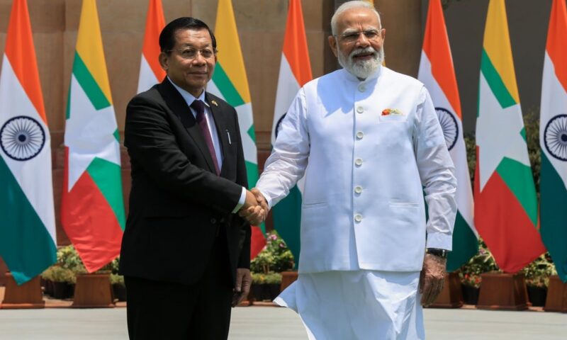 Why India is rolling out welcome mat for Myanmar’s Min Aung Hlaing