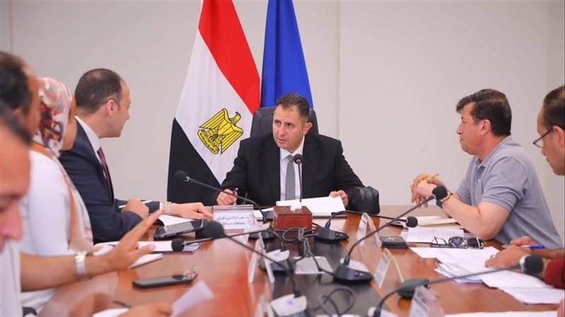 اجتماع موسع في دمياط لمتابعة تقنين أراضي الإصلاح الزراعي