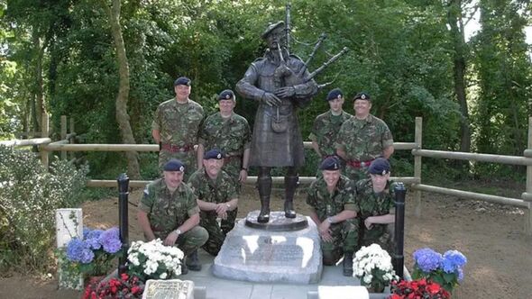 Fury as D-Day memorial statue of Scottish piper stolen for scrap in France