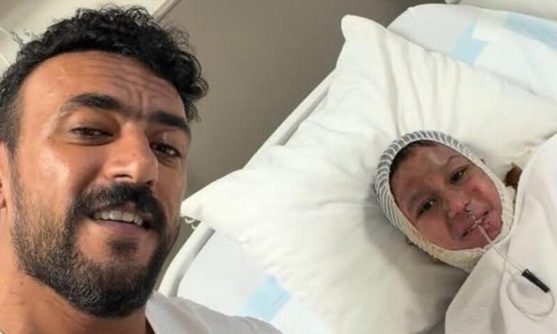 الطفل يوسف شغل المصريين.. وأحمد العوضي يحقق أمنية “البطل”