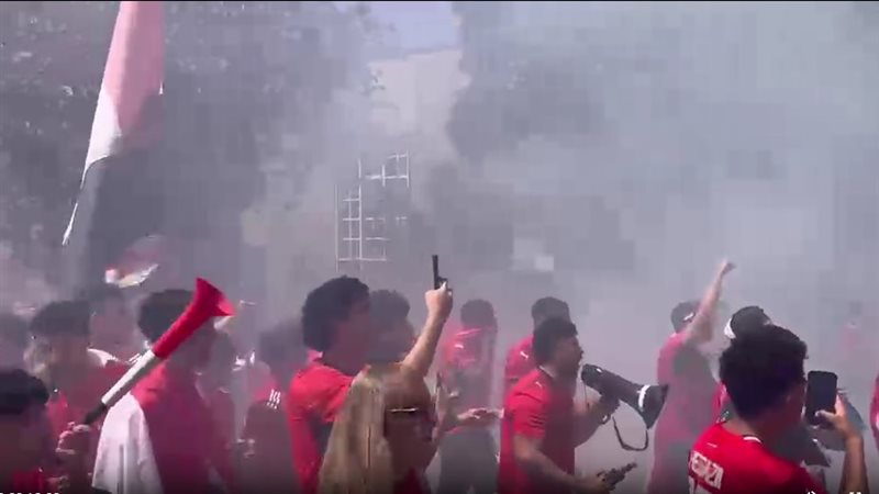 زحف مصري في كندا، جماهير مصر تشعل محيط ملعب مباراة نيوزيلندا في كأس العالم (فيديو)