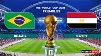 شاهد بالبث المباشر منتخب مصر اليوم.. مشاهدة مباراة مصر × البرازيل بث مباشر دون “تشفير” / تحضيرات كأس العالم 2026