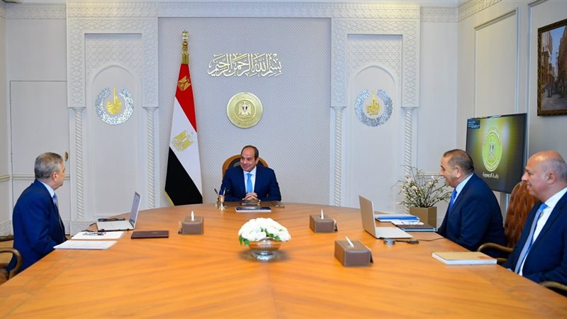 تكليفات قوية من السيسي لـ رئيسي هيئة قناة السويس وشركة ترسانة جنوب البحر الأحمر