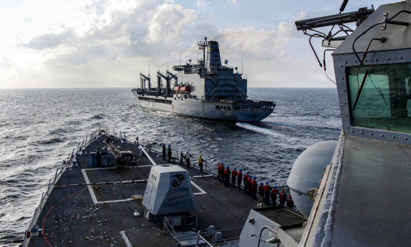 French navy seizes Russia-linked oil tanker in high seas, Macron says