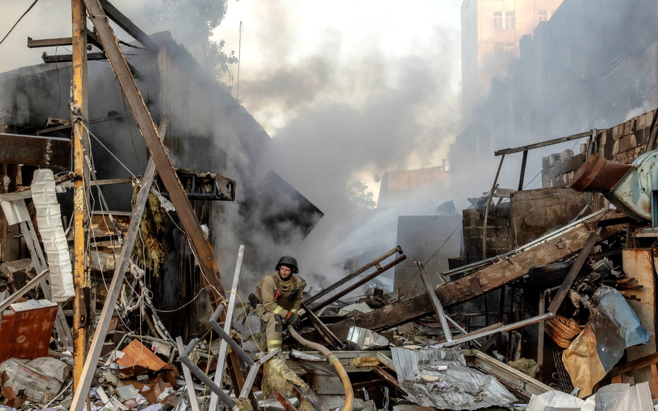 Major Russian attack across Ukraine kills at least 13 and injures dozens