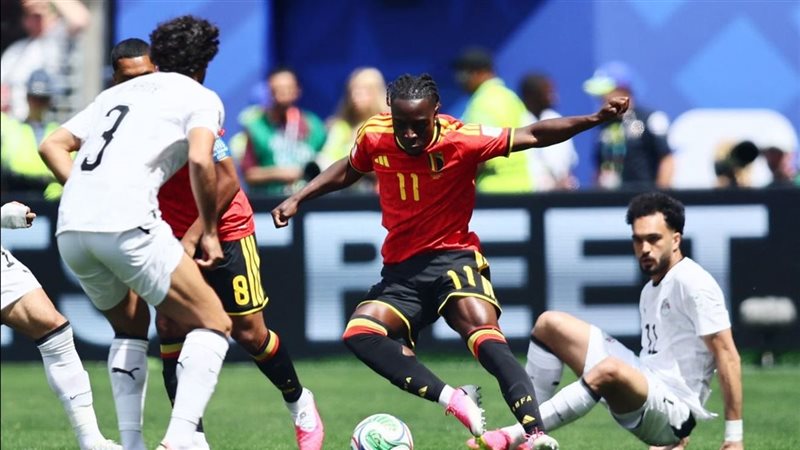 كأس العالم، ترتيب مجموعة مصر قبل مواجهتي الجولة الثانية