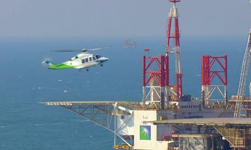 الطاقة السعودية: سقوط مروحية تابعة لأرامكو برأس تنورة ووفاة جميع ركابها