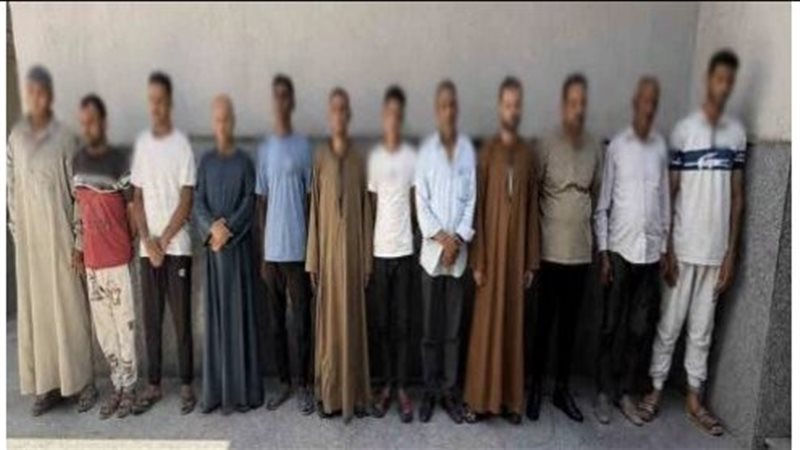 ضبط 12 متهما بهدم سور مقابر بأسيوط بقصد الاستيلاء عليها وبيعها