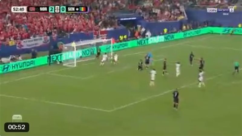 في الوقت بدل الضائع، سار يحرز هدف السنغال الثاني في شباك النرويج بكأس العالم 2026 (فيديو)