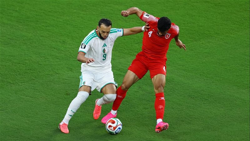 نذير بوعلي يدرك التعادل لـ الجزائر أمام الأردن بكأس العالم 2026
