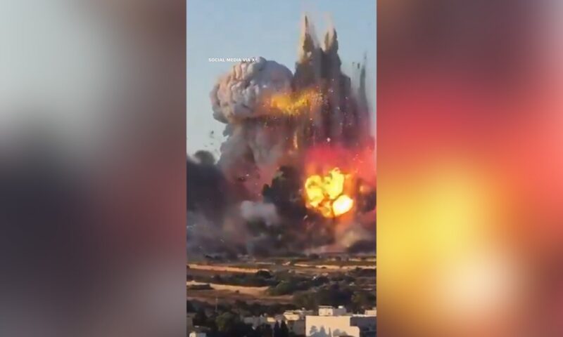 فيديو يوثّق لحظة انفجار ضخم بمصنع للألعاب النارية في مالطا