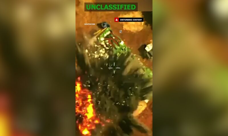 شاهد لحظة قتل الجيش الأمريكي زعيم عصابة فنزويلية
