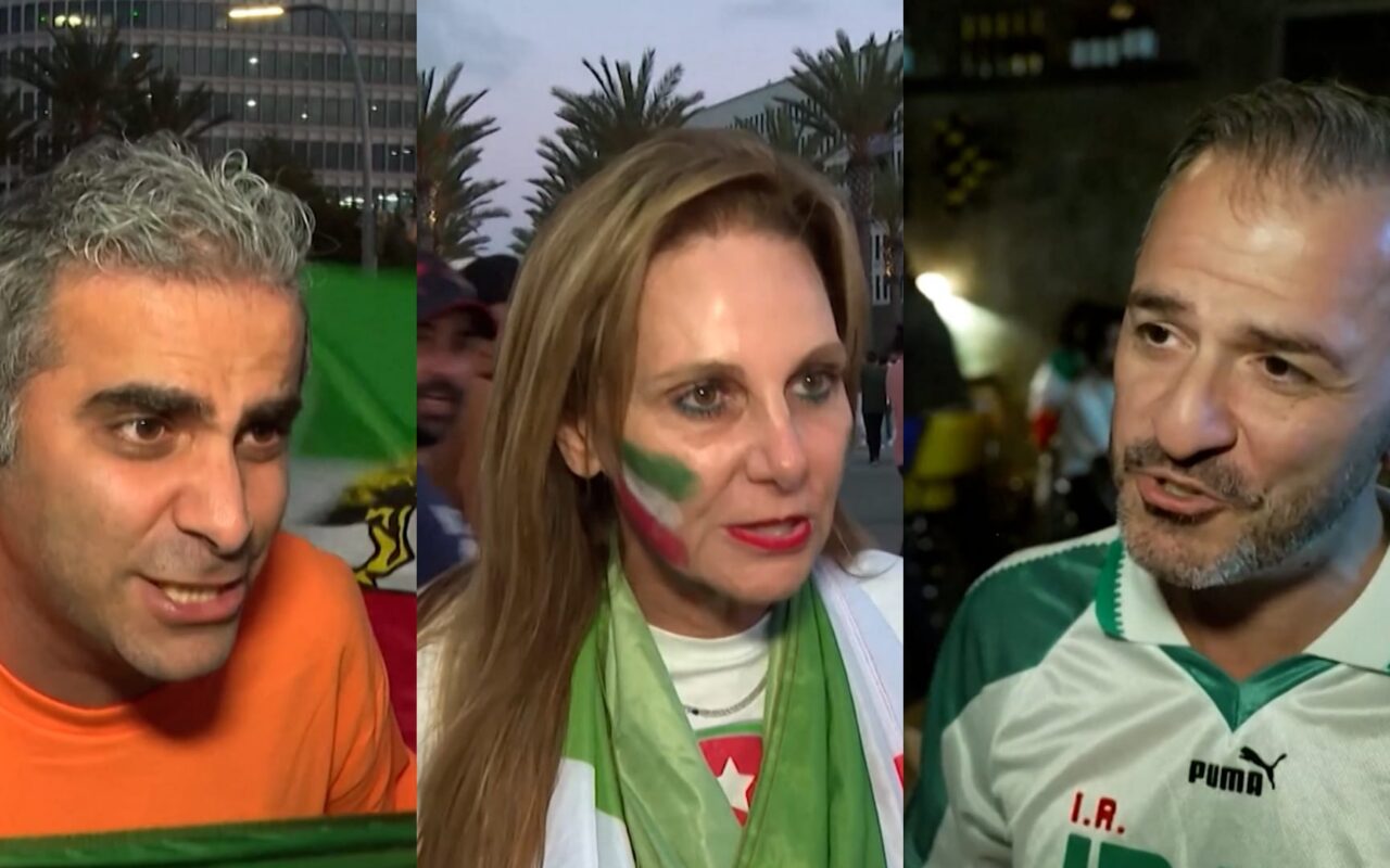 ردود فعل الجماهير الإيرانية على أول مباراة لمنتخبهم في كأس العالم