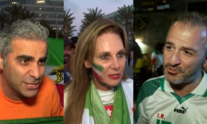 ردود فعل الجماهير الإيرانية على أول مباراة لمنتخبهم في كأس العالم