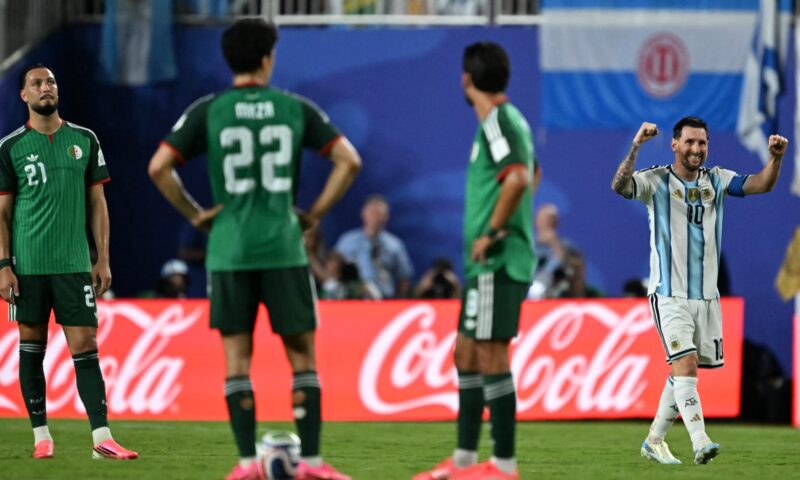 الجزائر تخسر من الأرجنتين في ليلة معادلة ميسي لهداف كأس العالم