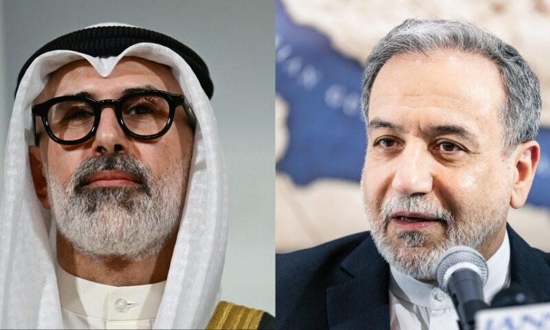 الأول منذ بداية الحرب.. اتصال بين وزيري خارجية الكويت وإيران