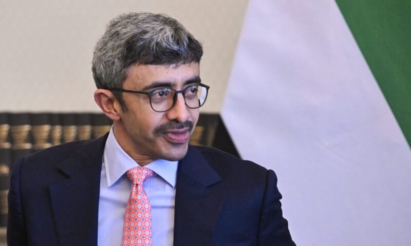 اتصال هاتفي بين وزيري خارجية الإمارات وإيران.. وهذا ما أكده عبدالله بن زايد