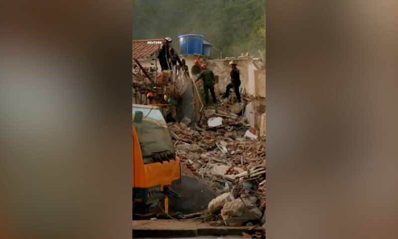 زلزال فنزويلا.. كلاب الإنقاذ تقود فرق البحث وسط الأنقاض للعثور عن ناجين