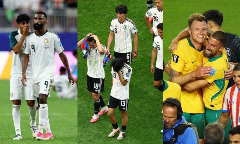 سقوط مدوٍّ لآسيا في كأس العالم.. وأستراليا تقاتل وحيدة