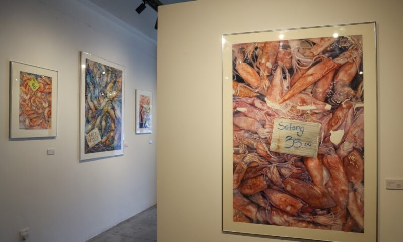 Fresh seafood, wet markets and nostalgia come alive in Ryzalman Misran’s ‘Berapa Sekilo’ art exhibition